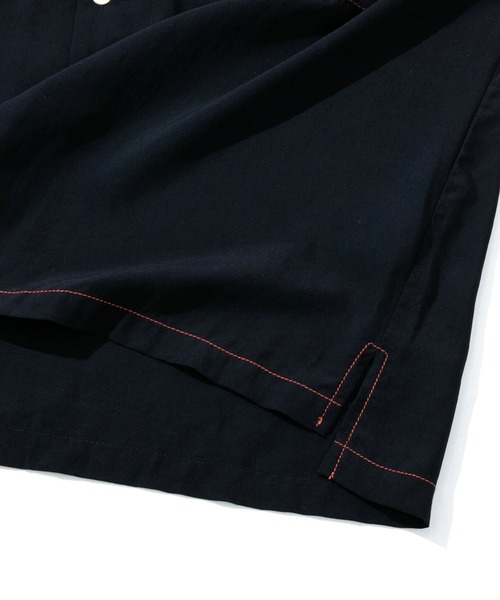 「go slow caravan」 半袖シャツ LARGE グレー メンズ_画像8