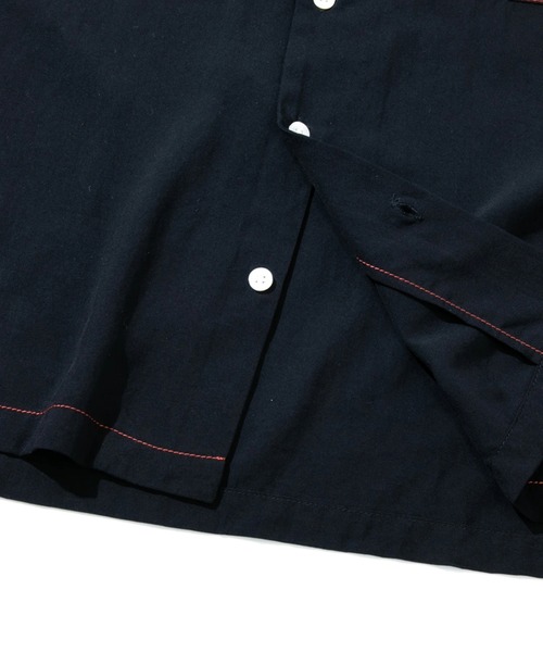「go slow caravan」 半袖シャツ LARGE グレー メンズ_画像9