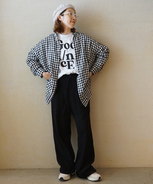「JOURNAL STANDARD LUXE」 半袖Tシャツ SMALL ブラック レディース_画像6