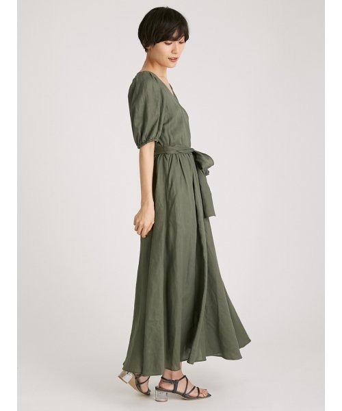 「FRAY I.D」 半袖ワンピース 0 グリーン レディース_画像6