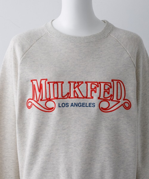 「MILKFED.」 スウェットカットソー ONE SIZE ベージュ レディース_画像2