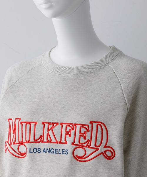 「MILKFED.」 スウェットカットソー ONE SIZE ベージュ レディース_画像3