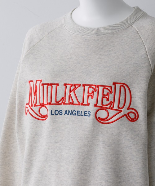 「MILKFED.」 スウェットカットソー ONE SIZE ベージュ レディース_画像7