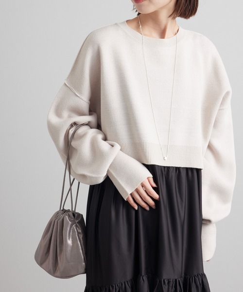 「mystic」 キャミソールワンピース FREE ブラック レディース_画像7