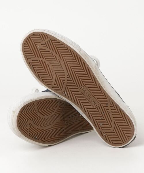 「MAD FOOT」 ローカットスニーカー 27.5cm ネイビー メンズ_画像3
