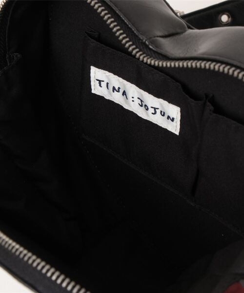 「TINA：JOJUN」 ショルダーバッグ F シルバー レディース_画像4