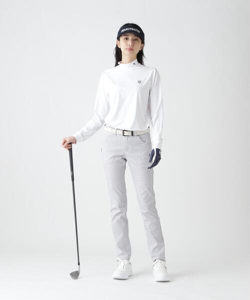 PEARLY GATES（パーリーゲイツ） tシャツ ポリエステルベア天竺長袖