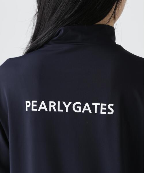 PEARLY GATES（パーリーゲイツ） tシャツ ポリエステルベア天竺長袖