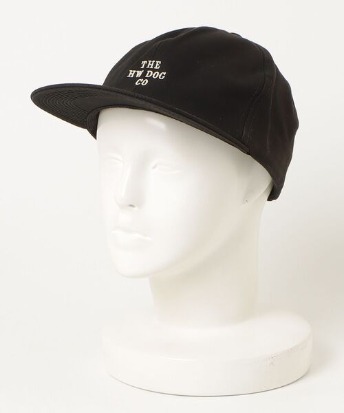 THE H.W. DOG & CO. ブラックワークキャップ THE H.W. DOG & CO. ブラックキャップ 36 【公式通販】