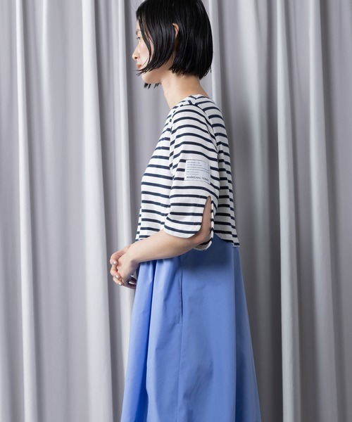 MARECHAL TERRE（マルシャルテル） ワンピース カーブ切替えワンピース