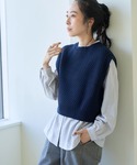 「studio CLIP」 ニットベスト LA...の詳細画像2