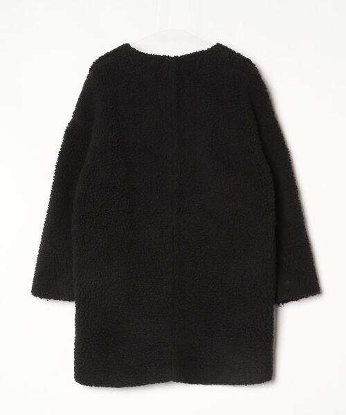 BEAUTY&YOUTH UNITED ARROWS ノーカラーコート BEAUTY＆YOUTH UNITED ARROWS ノーカラーコート M ブラック レディース