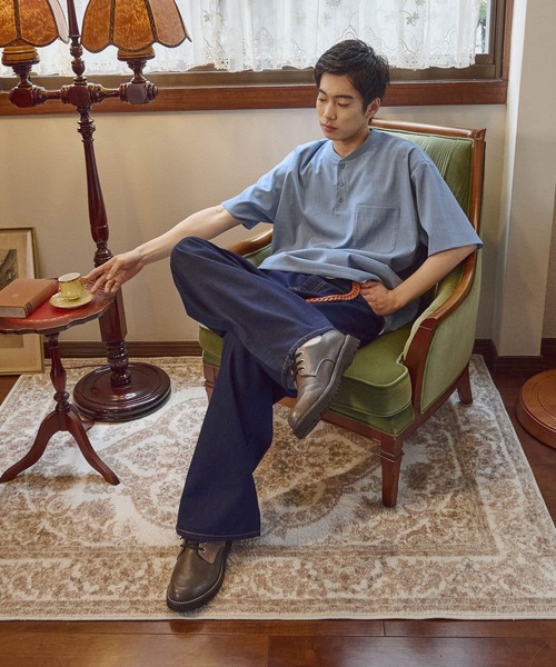 niko and…（ニコアンド） ジーンズ LIGHT WIDE 5POCKET DENIM 「niko