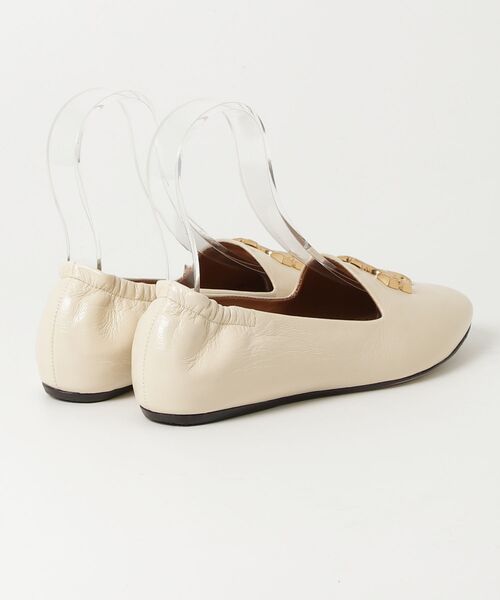 「TORY BURCH」 フラットパンプス 7M ベージュ レディースの画像