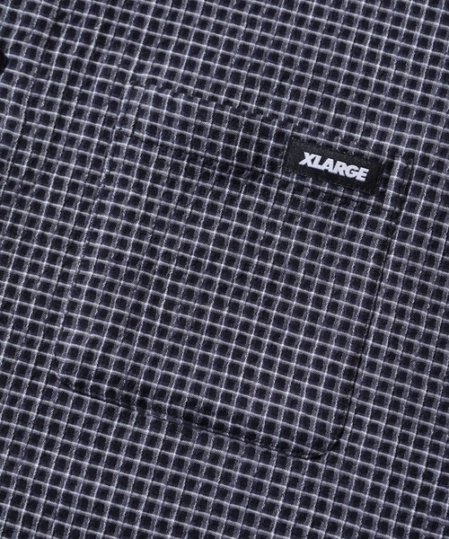 XLARGE（エクストラ ラージ） シャツ PLAID S/S SHIRT メンズ