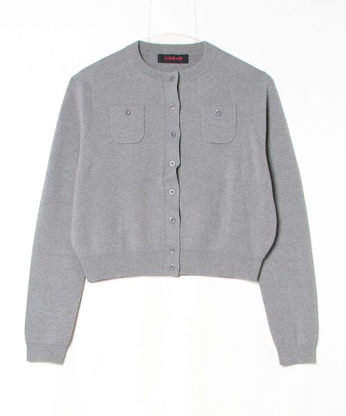 caban グレー　カーディガン　xs CABaN（キャバン） ニットカーディガン X-SMALL グレー レディース