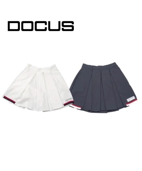 DOCUS（ドゥーカス） ゴルフ レディース ゴルフウェア プリーツ