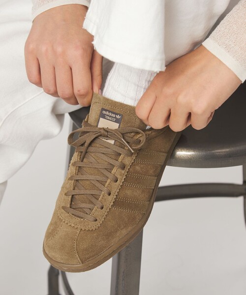 スニーカー 「adidas Originals」タバコ スニーカー / Tobacco レディースの画像