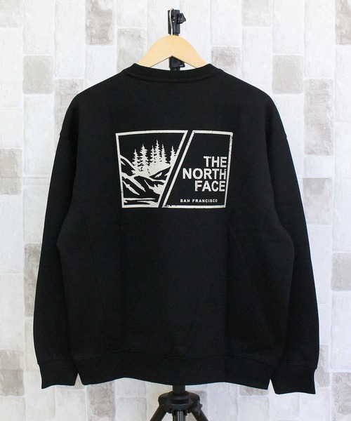 「THE NORTH FACE」 長袖Tシャツ M クリーム メンズの画像