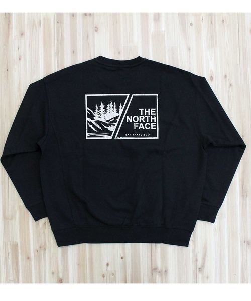 「THE NORTH FACE」 長袖Tシャツ M クリーム メンズの画像