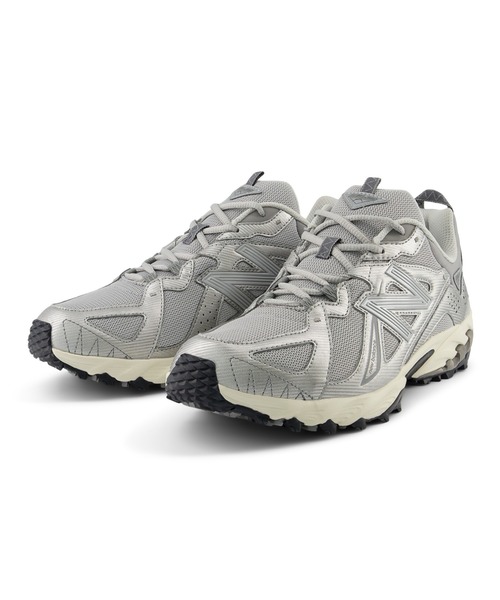 「New Balance」 ローカットスニーカー 26.5cm シルバー系その他 レディース_画像2