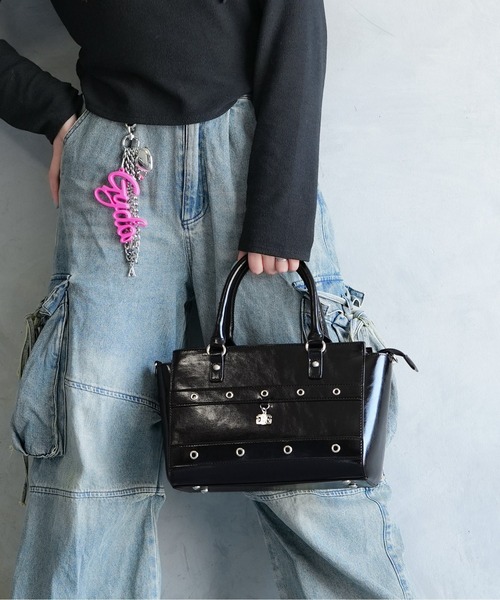 GYDA（ジェイダ） ハンドバッグ DOUBLE BELT SERIES ハンドバッグ