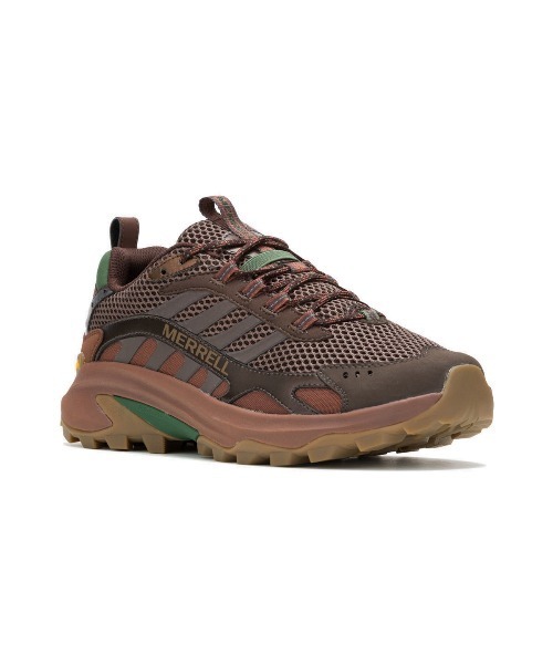 「MERRELL」 ローカットスニーカー 26.5cm ブラウン メンズの画像