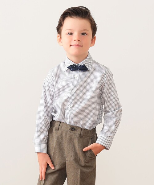 「BEAMS mini」 「KIDS」セットアップ 120 ベージュ キッズの画像