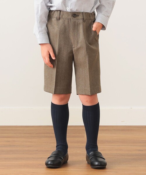 「BEAMS mini」 「KIDS」セットアップ 120 ベージュ キッズの画像