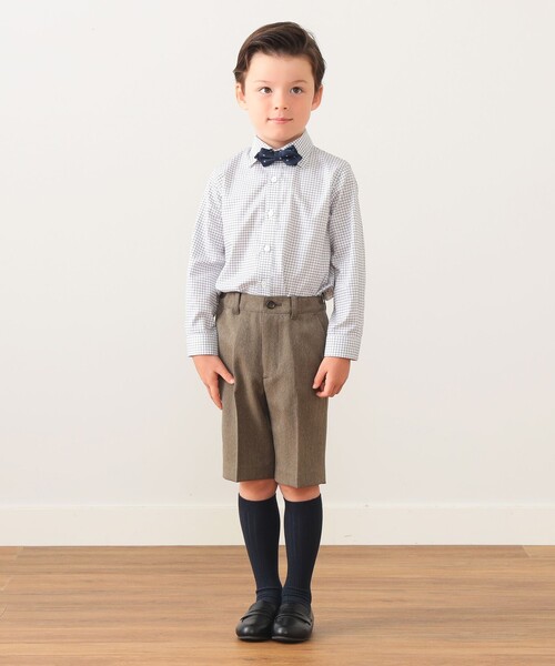 「BEAMS mini」 「KIDS」セットアップ 120 ベージュ キッズの画像