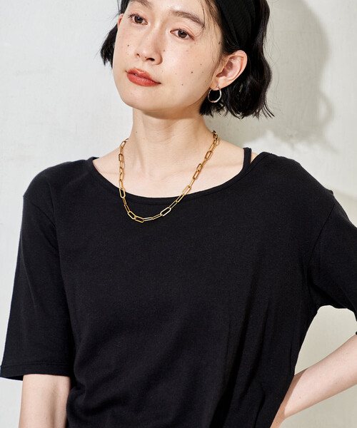 FREAK'S STORE（フリークスストア） tシャツ コットン アシンメトリー