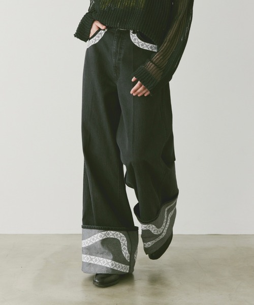 「soerte」 デニムパンツ 1 ブルー メンズ_4