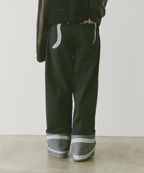 「soerte」 デニムパンツ 1 ブルー メンズ_5