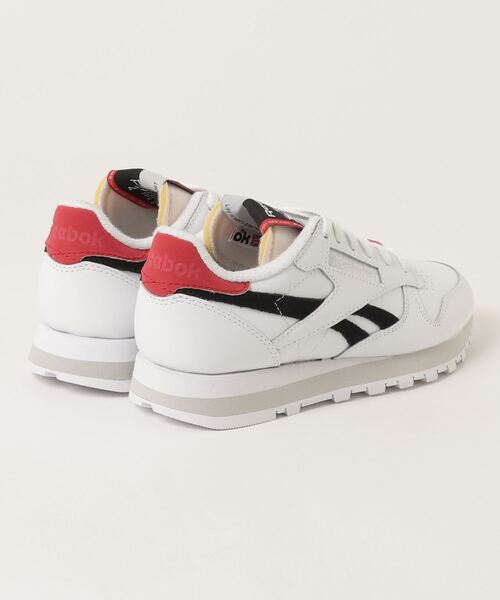 「Reebok」 ローカットスニーカー 23.5cm オフホワイト メンズの画像