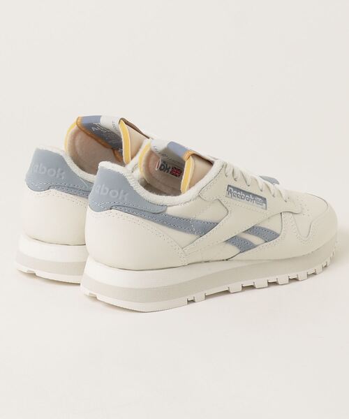 「Reebok」 ローカットスニーカー 23.5cm オフホワイト メンズの画像