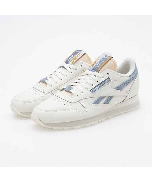 「Reebok」 ローカットスニーカー 23.5cm オフホワイト メンズの画像