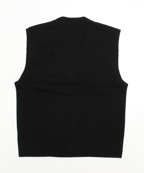 「MARW UNITED ARROWS」 ニットベスト FREE ブラック レディース_画像3