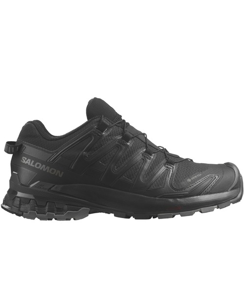 「SALOMON」 ローカットスニーカー 25.0cm ブラック×ブラック レディースの画像
