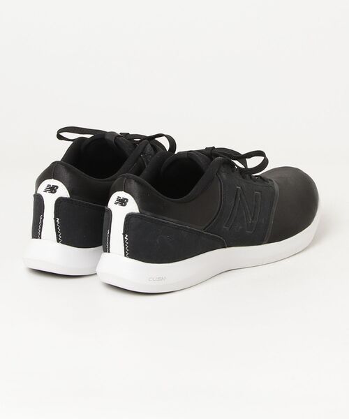 「New Balance」 ローカットスニーカー 25.5cm ブラック レディース_画像2