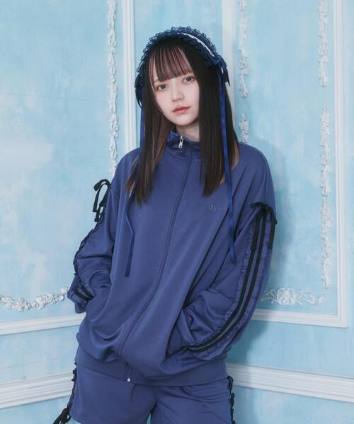 Whinny ジャージブルゾン FREE ブルー レディース : ZOZOTOWN Yahoo!店