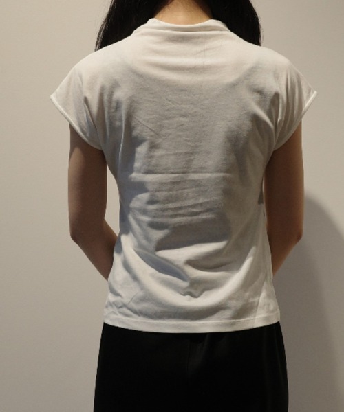 CLANE（クラネ） tシャツ CLANE UP NECK COMPACT TOPS レディース