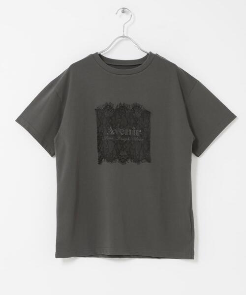 SENSE OF PLACE by URBAN RESEARCH tシャツ 半袖 レースロゴTシャツ