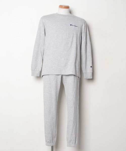 Champion グレーセットアップ Champion（チャンピオン） セットアップ M グレー メンズ : ZOZOTOWN