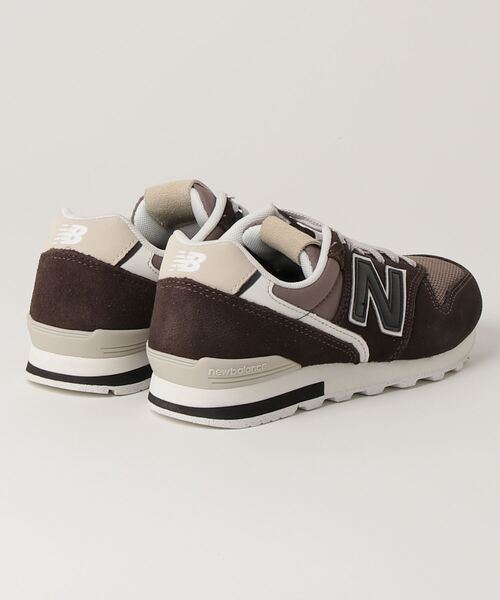 「New Balance」 ローカットスニーカー 24.5cm ブラウン レディース_画像2