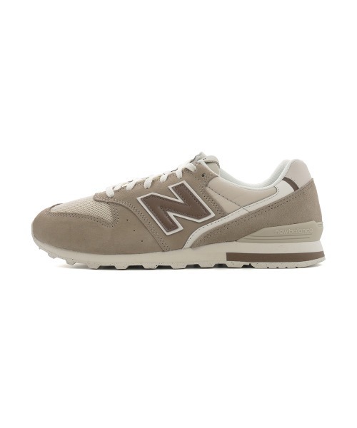「New Balance」 ローカットスニーカー 24.5cm ブラウン レディース_画像9