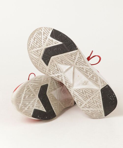 「New Balance」 ローカットスニーカー 22cm レッド レディース_画像3