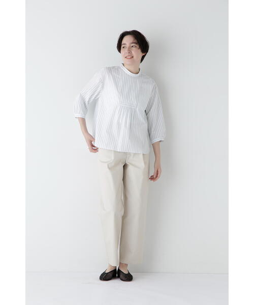 「human woman」 チノパンツ MEDIUM ベージュ レディース_画像4