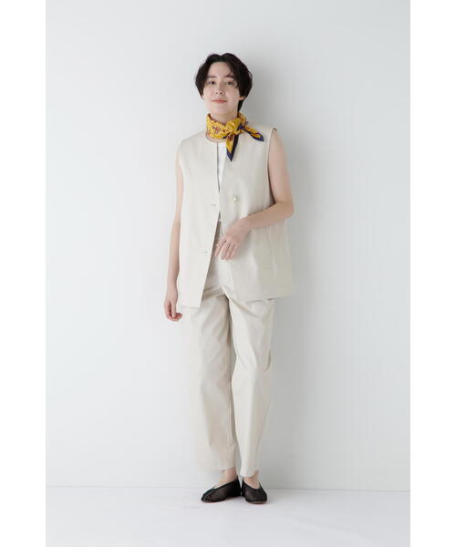「human woman」 チノパンツ MEDIUM ベージュ レディース_画像9