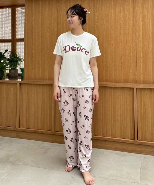SNIDEL HOME パジャマ ルームウェア 「Moilis」チェリーモチーフT