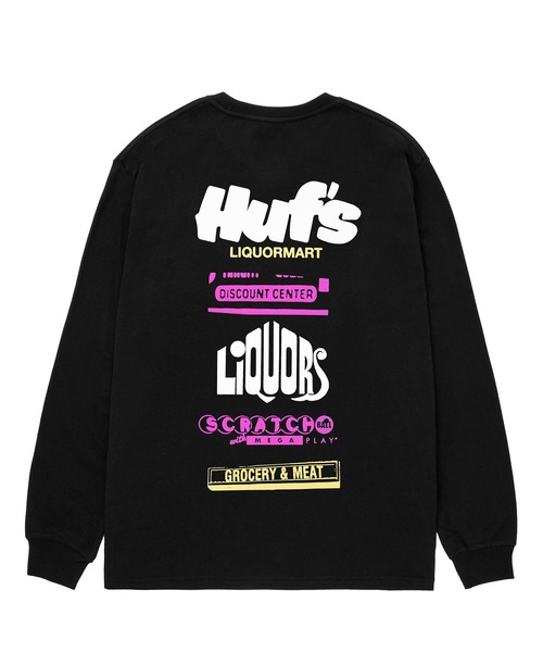 「HUF」 長袖Tシャツ X-LARGE ホワイト メンズ_画像6